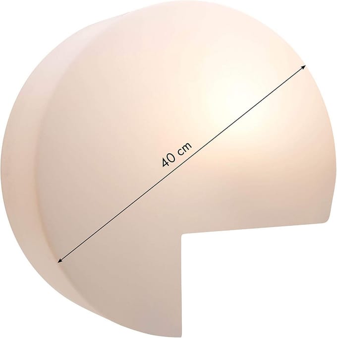 Decoratieve Ronde Randlamp voor Binnen en Buiten - E27 Fitting