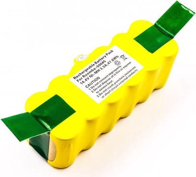Batterij geschikt voor iRobot Roomba 581 batterij 3000mAh van AccuCell