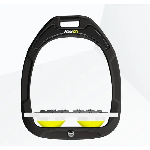 Ultra Grip Platte Beugels Zwart/Wit/Geel Flex-On Green Composite