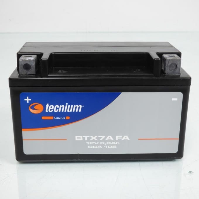 Sla Tecnium-accu voor auto YTX7A / 12 V 6,3 Ah nieuw