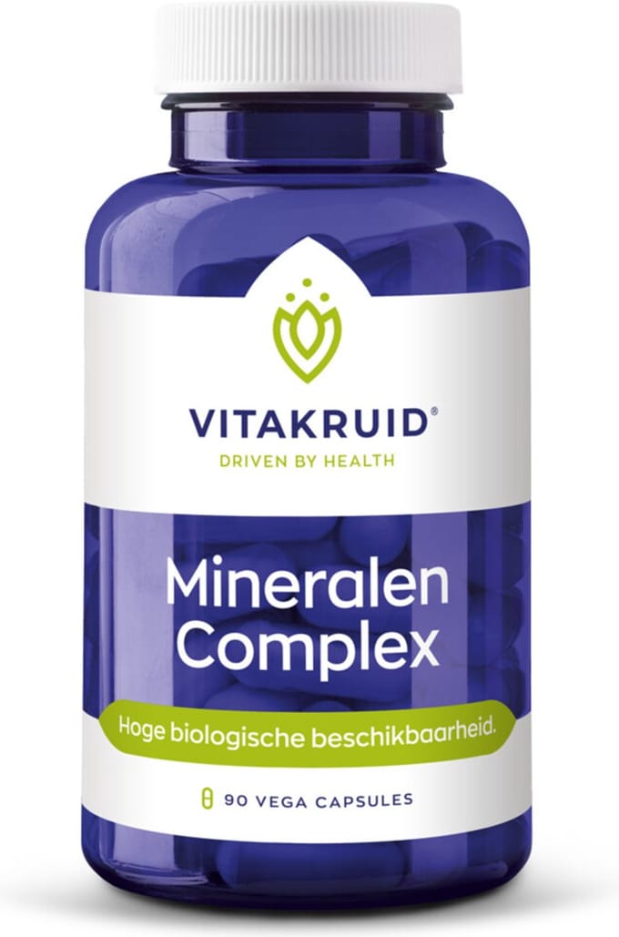 Vitakruid - Mineralen Complex - 2 x 90 vegancapsules - Voordeelverpakking