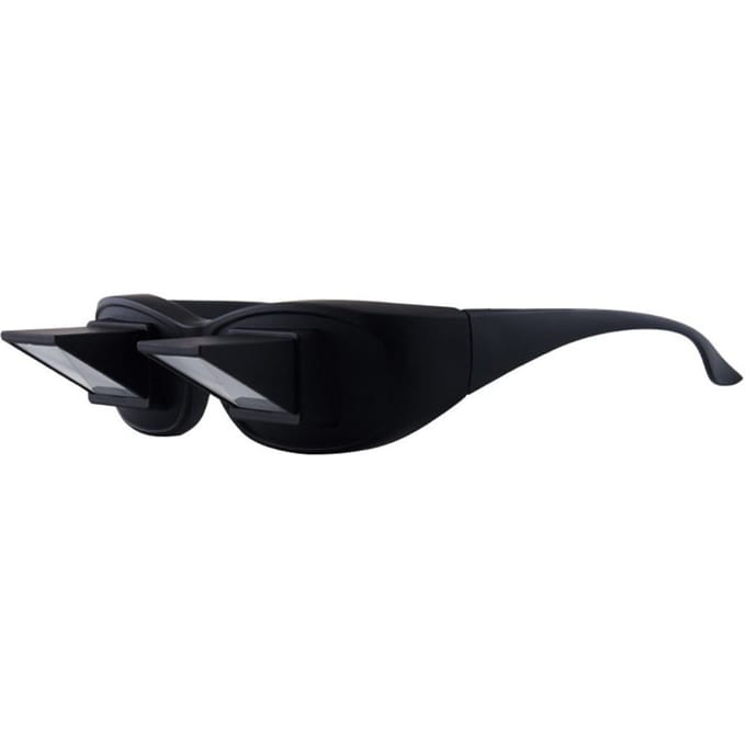 Grappige Horizontale Luie Bril voor Kinderen Refractieve Leesbril voor Liggend Zicht Creatieve Krantenstijl black