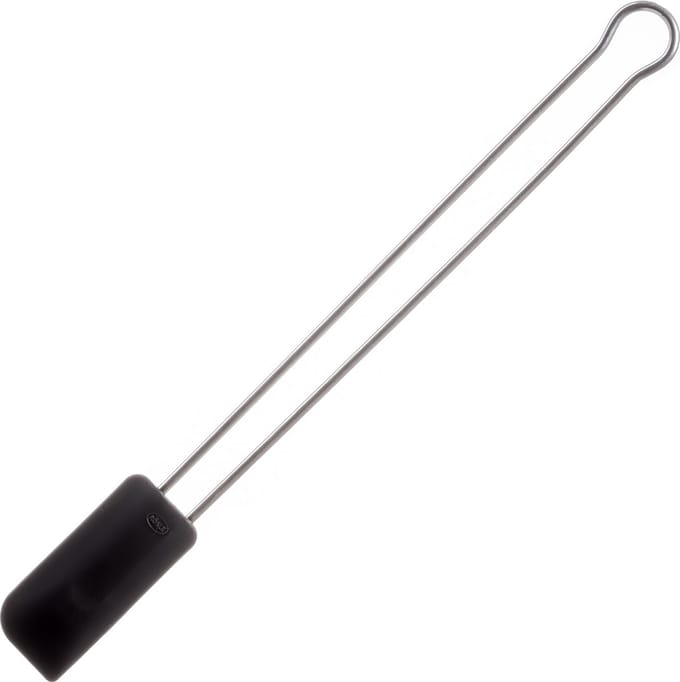 Rösle Spatula/dough scraper narrow 26 cm Steel/Black
