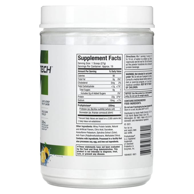 Iso Whey Clear - 503 g - Lemon Berry Blizzard
