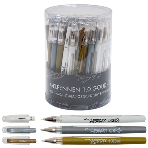 Gelpennen marvy 1.0, assorti