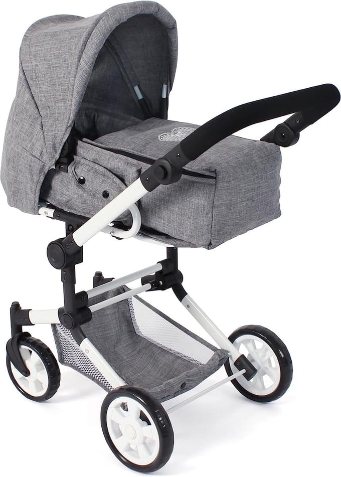 Bayer Chic 2000 - Combi-poppenwagen Jara - Grey Jeans