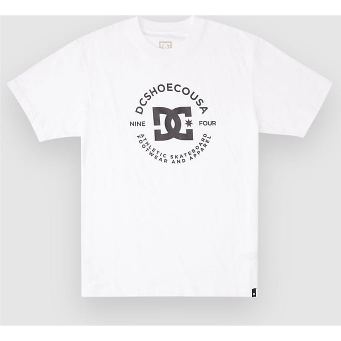 Dc Shoes Dc Star Pilot T-shirt Met Korte Mouwen Wit M Man