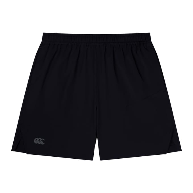 Canterbury Heren Geweven Shorts (Zwart)