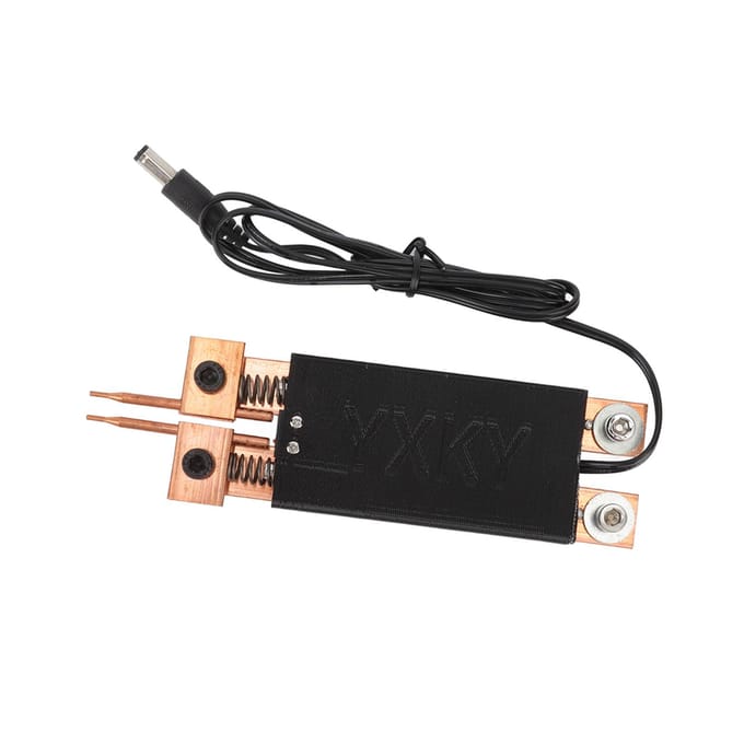18650 Batterij Puntlaspen Mini Puntlasser Automatische Trigger Geïntegreerde Handheld Puntlassen zwart