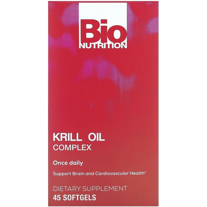 Bio Nutrition, Complexe d'huile de krill, 45 gélules