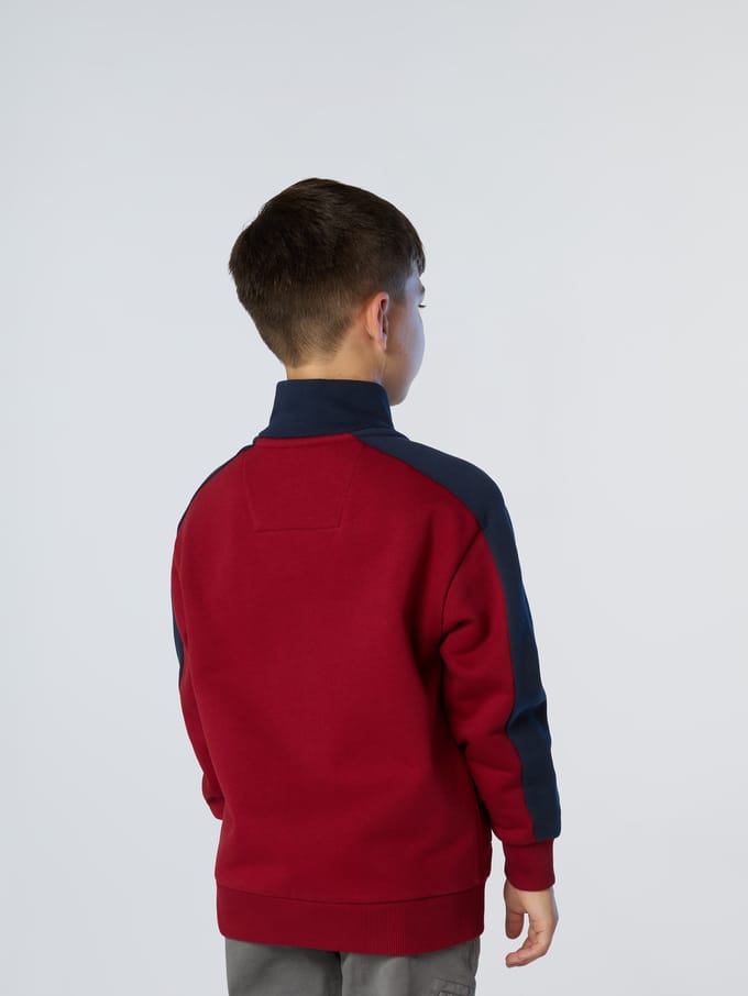 North Sails Sweatshirt Volledige ritssluiting met Amerikaanse vlag