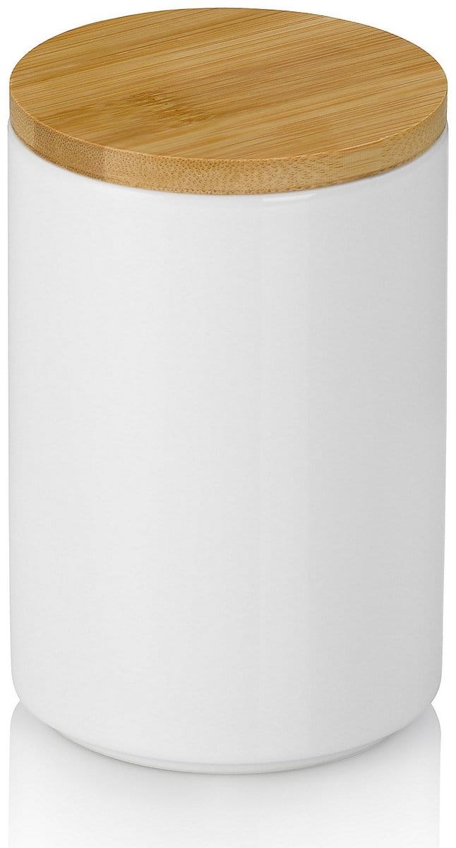 Voorraadpot, 0.8 L, Keramiek, Wit - Kela | Cady