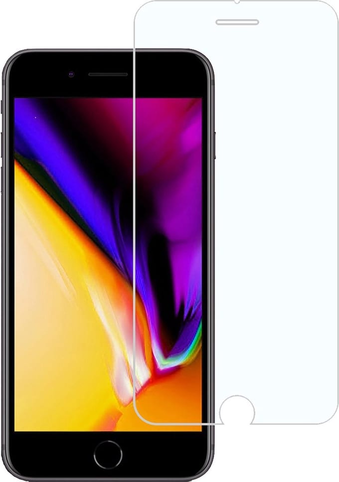 Screenprotector - Geschikt voor Apple iPhone 7 Plus - Extra Sterk - Beschermglas - Gehard Glas - Tempered Glass - Screen Protector