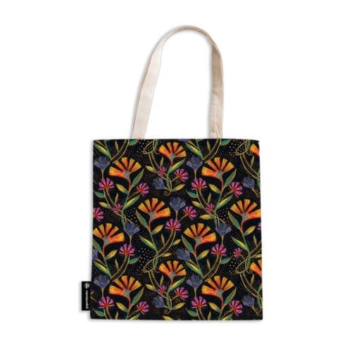 Paperblanks canvas tas met rits- wild flowers