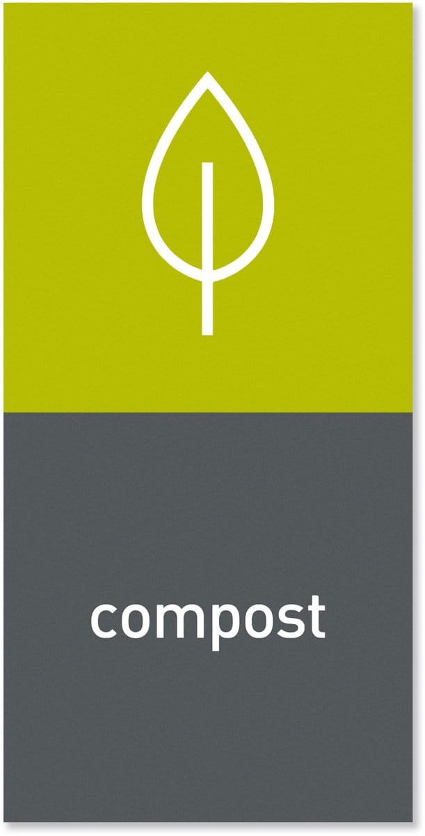 Simplehuman Magneetsticker Compost 100x200 mm