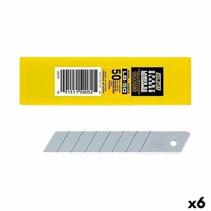Snijmes Olfa 100 x 18 mm 6 Stuks