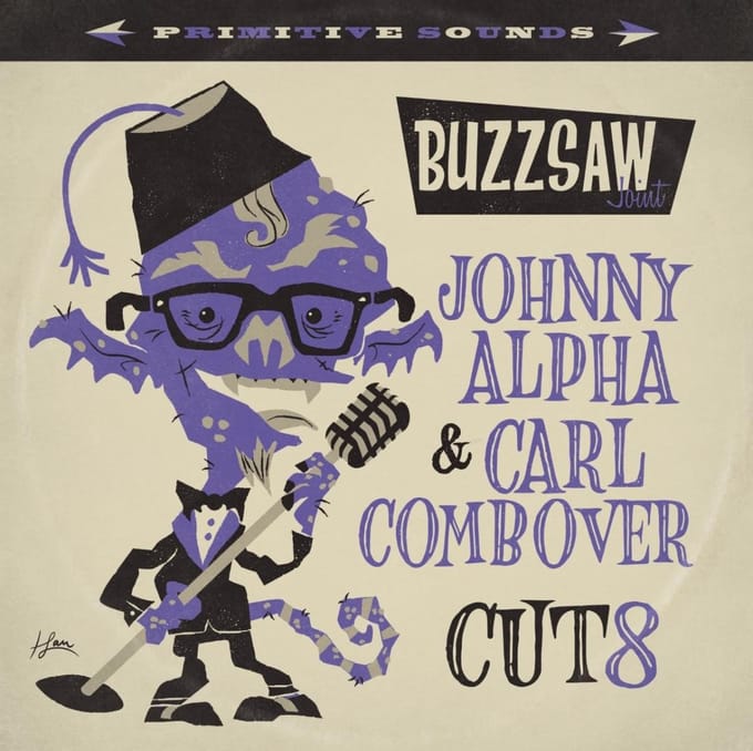 Various Artists (Buzzsaw Joint Cut 08) - Buzzsaw Joint - Johnny Alpha & Carl Combover Cut 8 (LP) (Limited Edition) (Coloured Vinyl)
