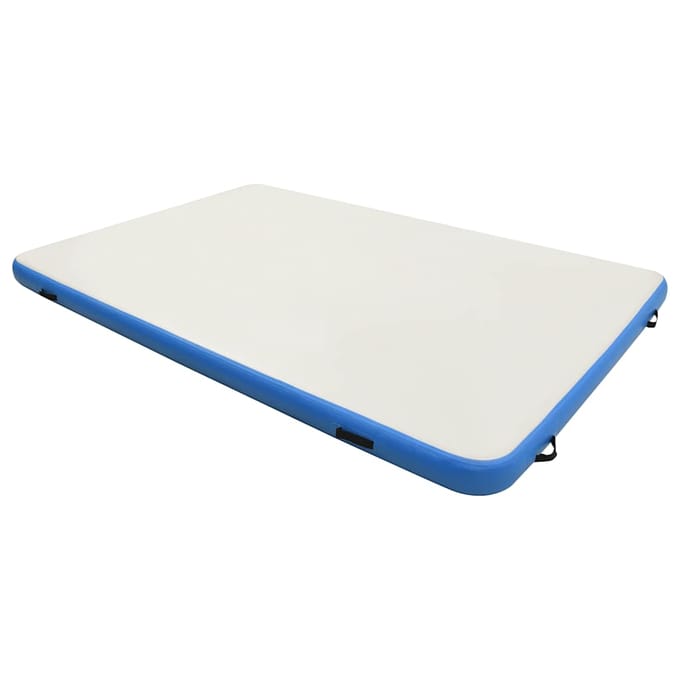 vidaXL Vlot opblaasbaar 300x200x15 cm blauw en wit