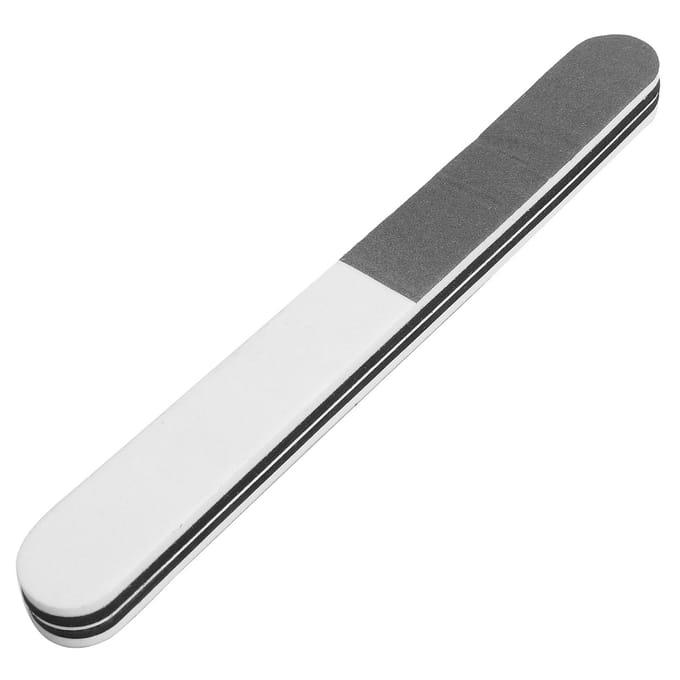 Professionele Eenvoudige Nagelvijl Thuis Salon Draagbare Nagelbuffer Vijl Manicure Tool white