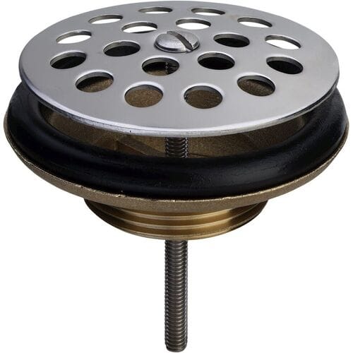 Viega simplexplug met vlak rooster 6/4 zonder koppeling chroom