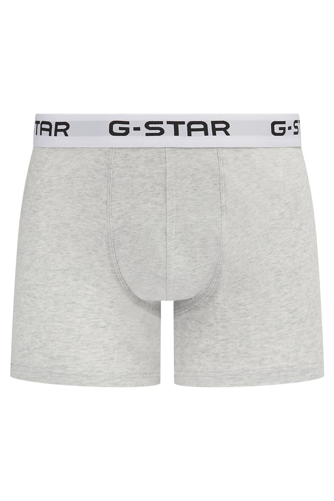 G-Star Underwear Ash 3 Pack Trunks Burnished/light Grey Marl/blue F Größe: S | Unterhosen Outlet | Herren | Grau