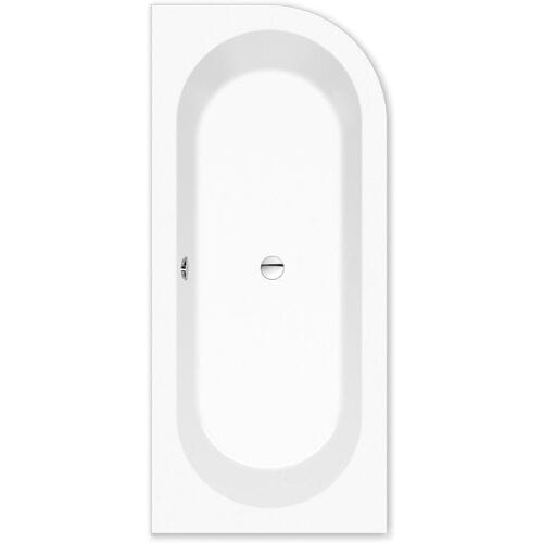 Steinkamp Life corner bath 180 x 80 cm right with apron and M5 drain set STB37998