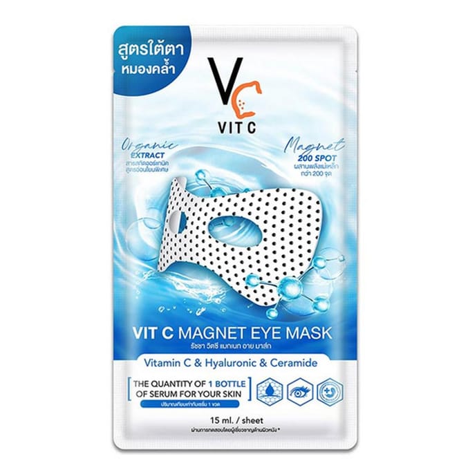 VIT C Ratcha Magneet Oogmasker 15 ml. x 6 zakjes 15 ml. x 6 Sachets blue