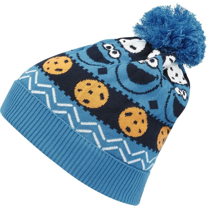 Sesame Street Cookie Monster Unisex Beanie - meerkleurig - Standard