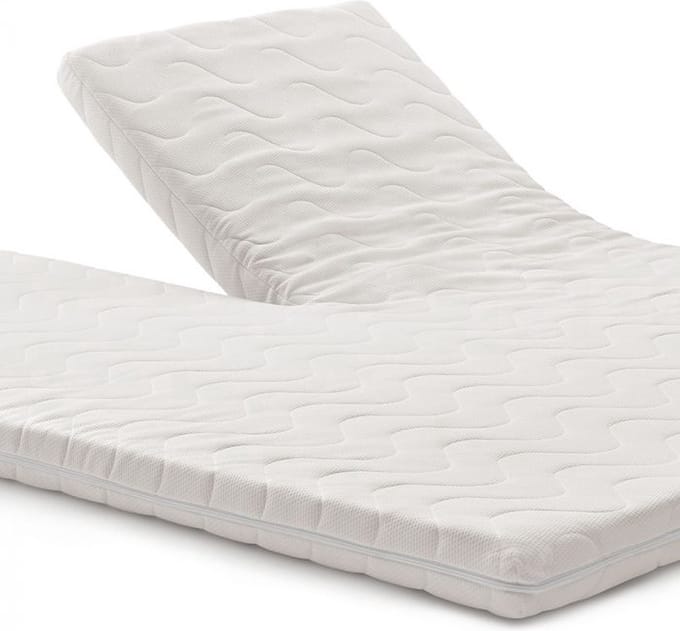 Split Topdekmatras - Splittopper Hotel XL - Koudschuim HR45 10cm dik -  cool en fresh Tijk - STEVIG - 180x220