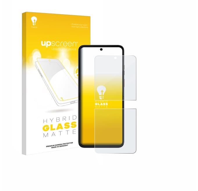 upscreen - Screenprotector voor Motorola Razr+ 2025 - Folie Beschermfolie Beschermglas matte