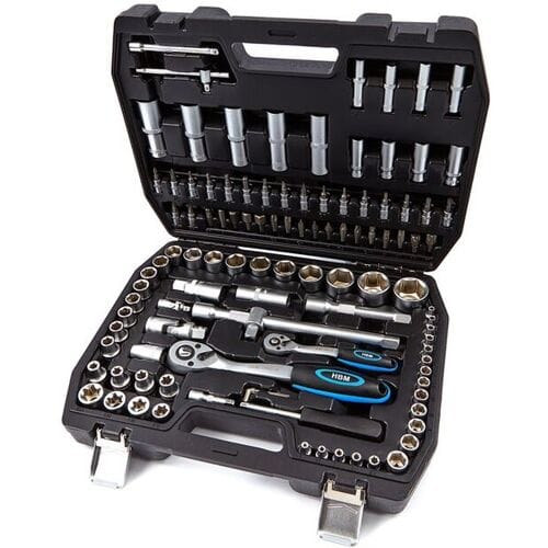 HBM professionele 108-delige 1/2 1/4'' doppenset (8451)