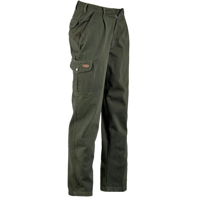 Hubertus luxe jachtjeans wijd olive 60