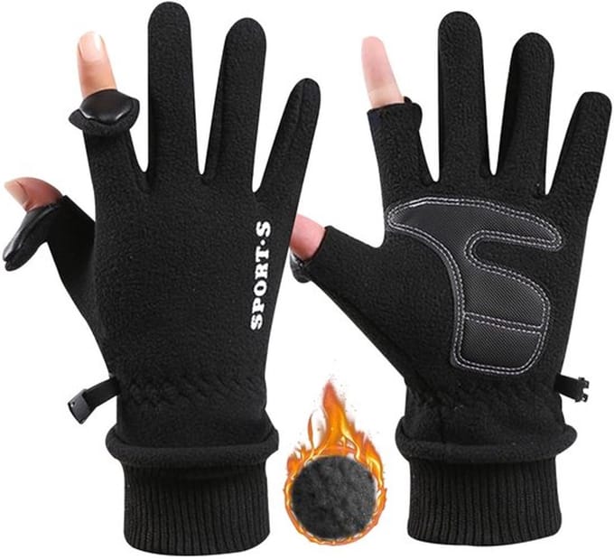 Allecto - Winter Motorrijhandschoenen - Warm - Waterafstotend - Zwart