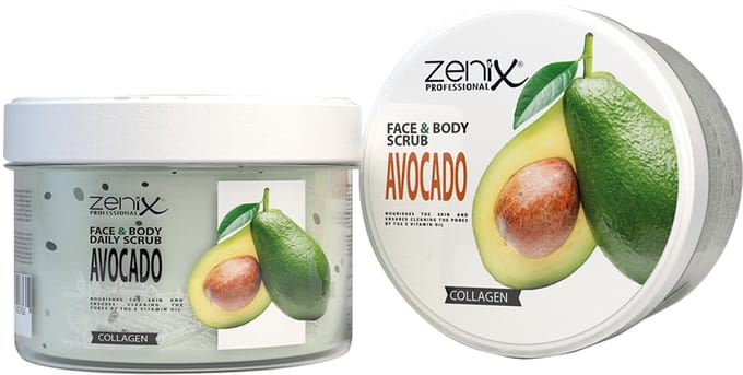 Zenix Face & Body Scrub Avocado 275ml