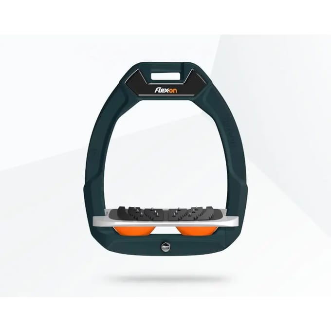Veiligheidsbeugels voor paardrijden Ingelend Ultra Grip Groen/Grijs/Oranje Flex-On Safe-On