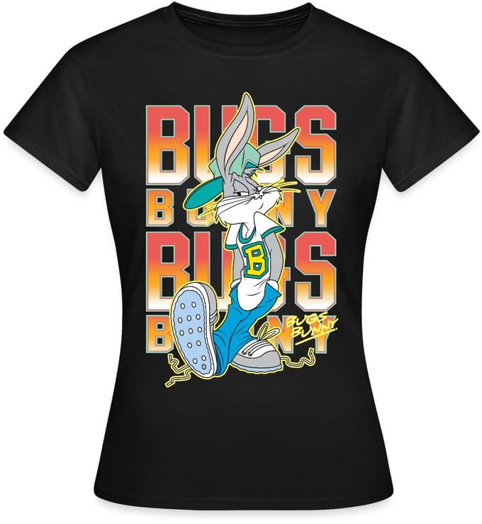 Looney Tunes Bugs Bunny Hiphop T-Shirt Dames