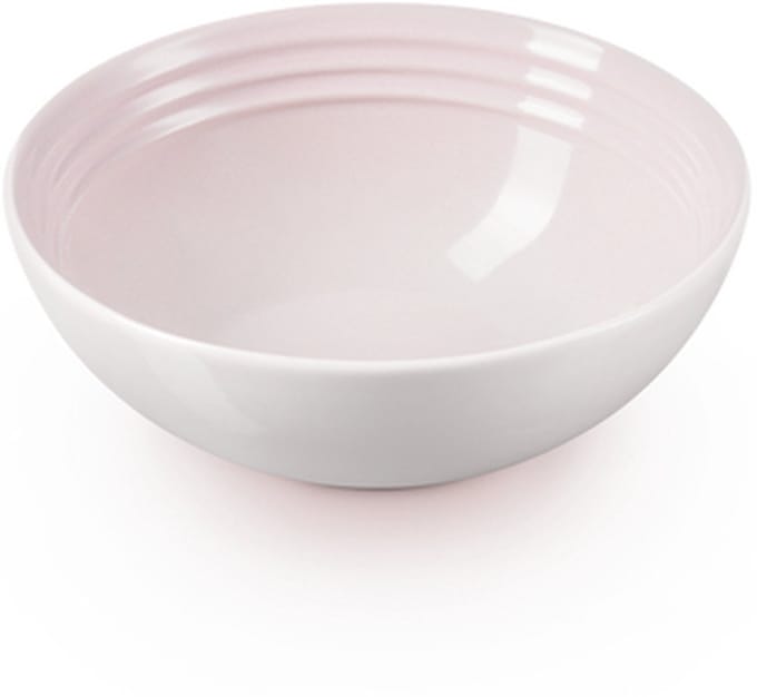 Le Creuset 4 aardewerken ontbijtkommen Shell Pink 16cm 0,65l