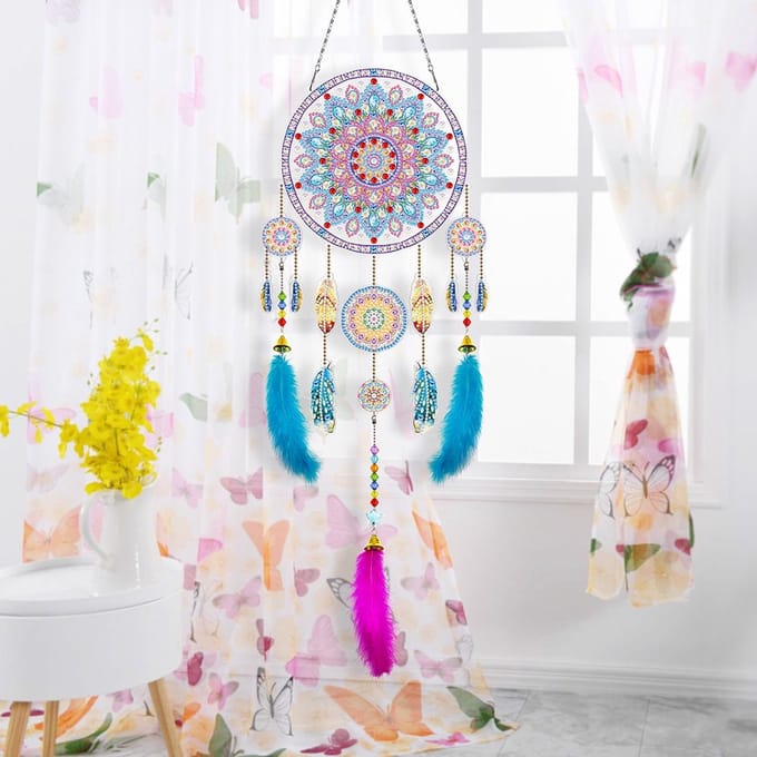 diamond painting raamdecoratie