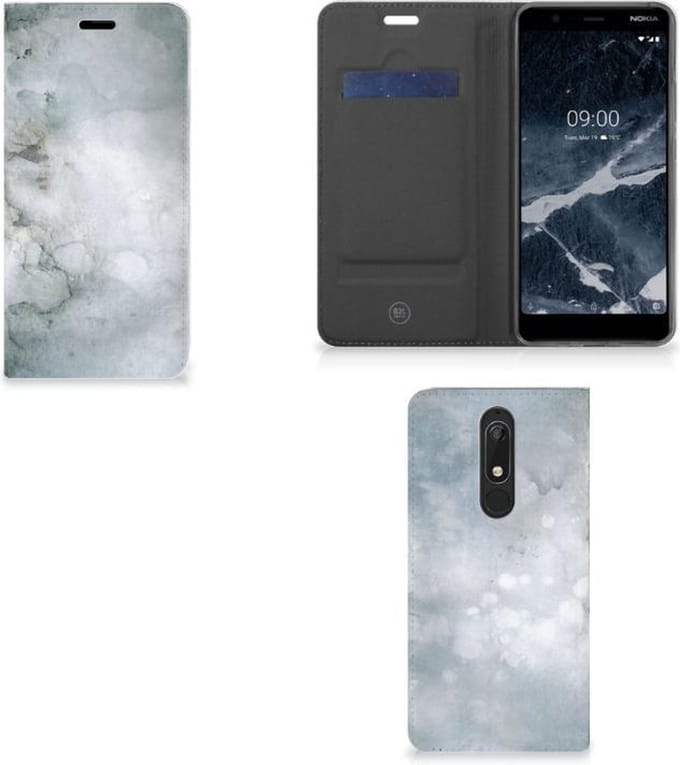 Bookcase Nokia 5.1 (2018) Painting Grey
