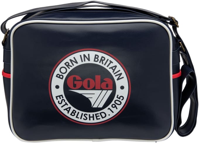 Gola Schoudertas Redford Classic Navy / White / Deep Red Donkerblauw