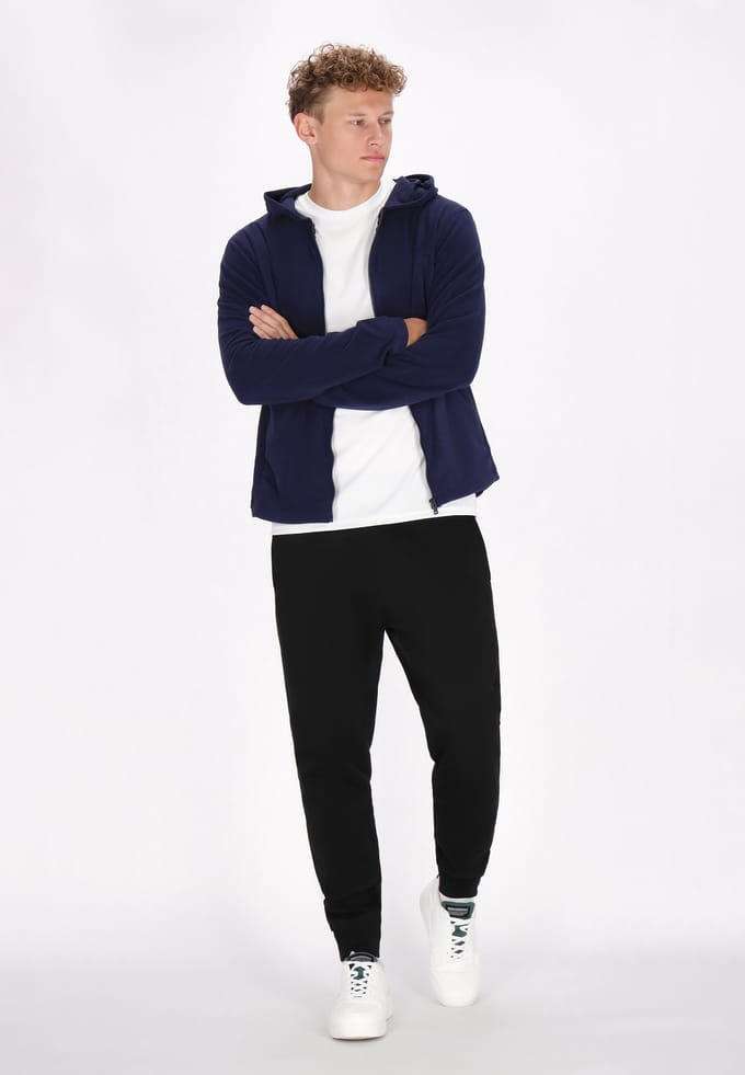 Mo Fleece jas Heren marine