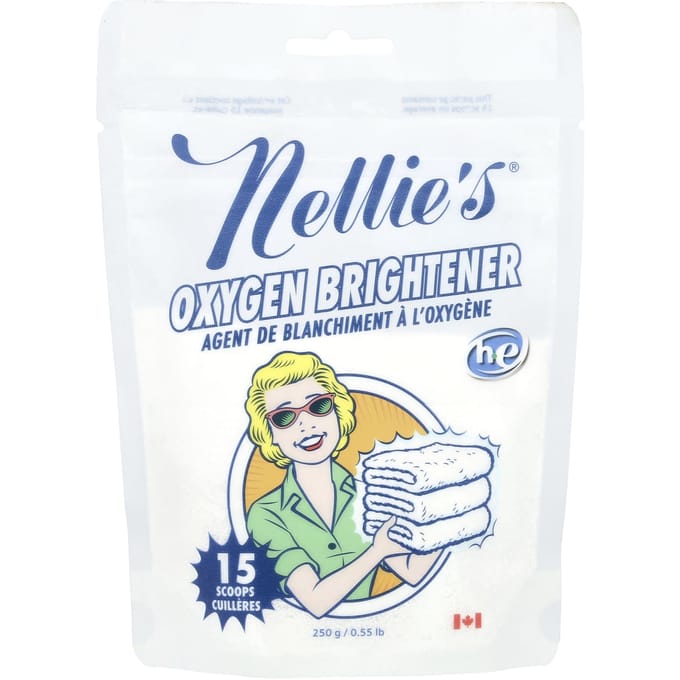 Nellie'S, Oxygen Bleach, 15 Scoops, 250G(0.55Lbs) gray