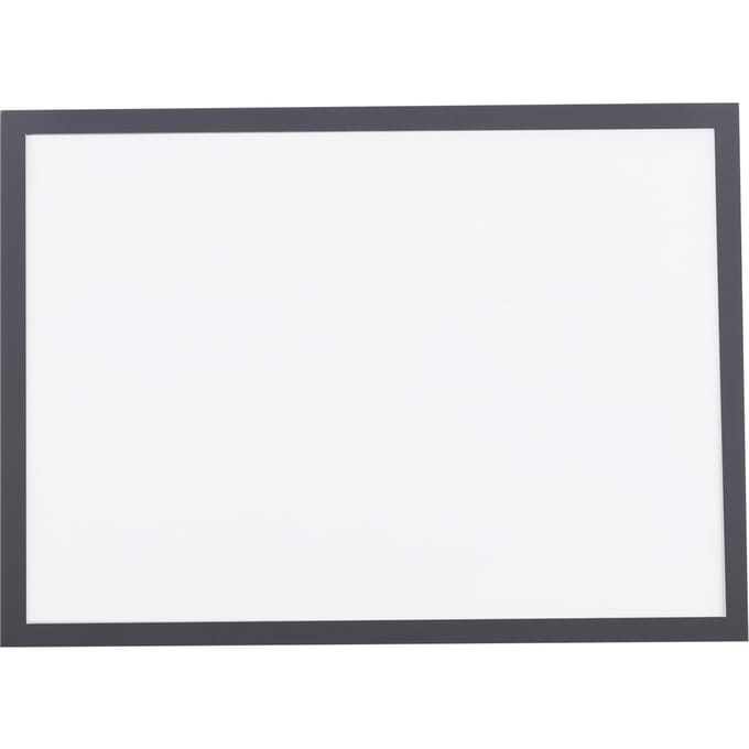 Cadre de fichier magnétique Transparent en PVC, cadre d'affichage de documents pour papier lettre au format A4, Photo, Photo gris