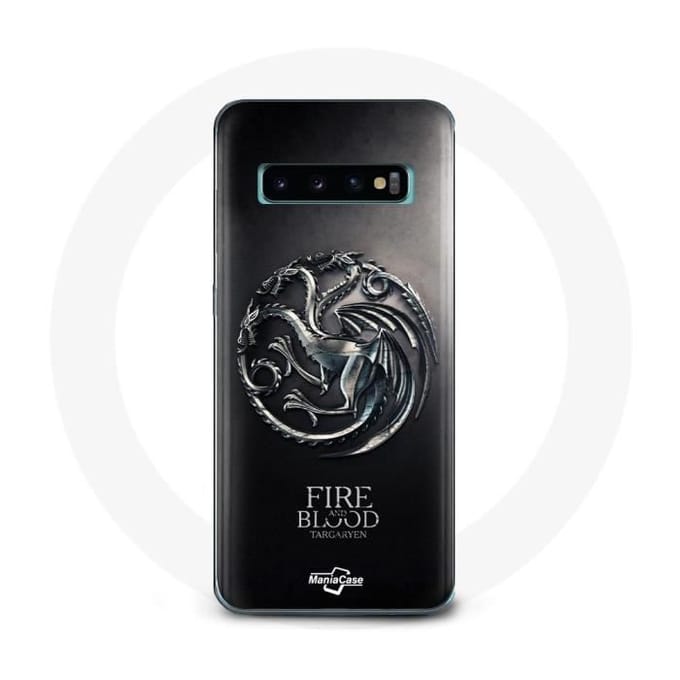 Coque pour Samsung Galaxy s10 edge Game Of Thrones Targaryen de feu et de sang
