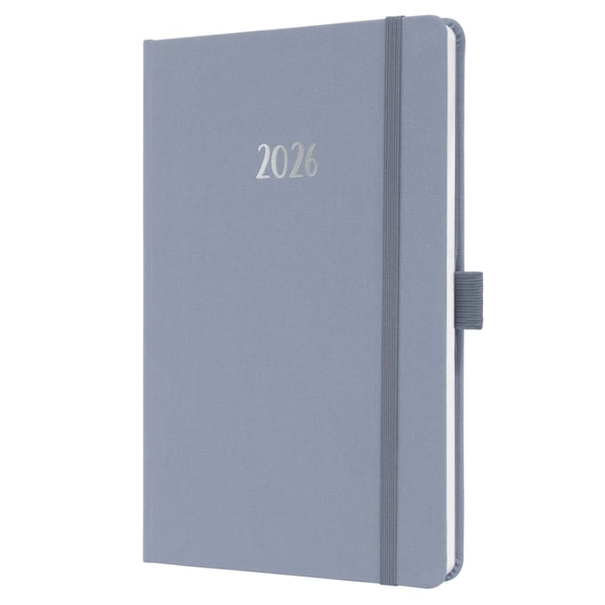 Sigel weekagenda Feel 2026 formaat A5 Light Lilac hardcover