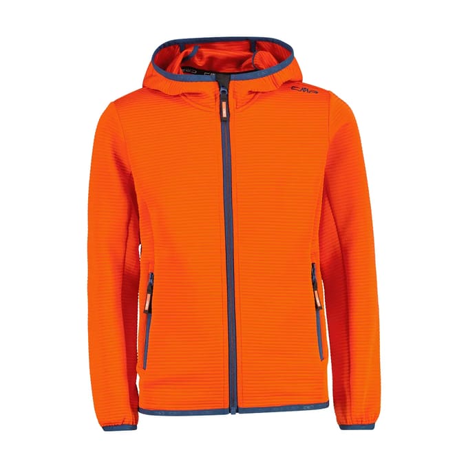 Kinder fleece met capuchon CMP