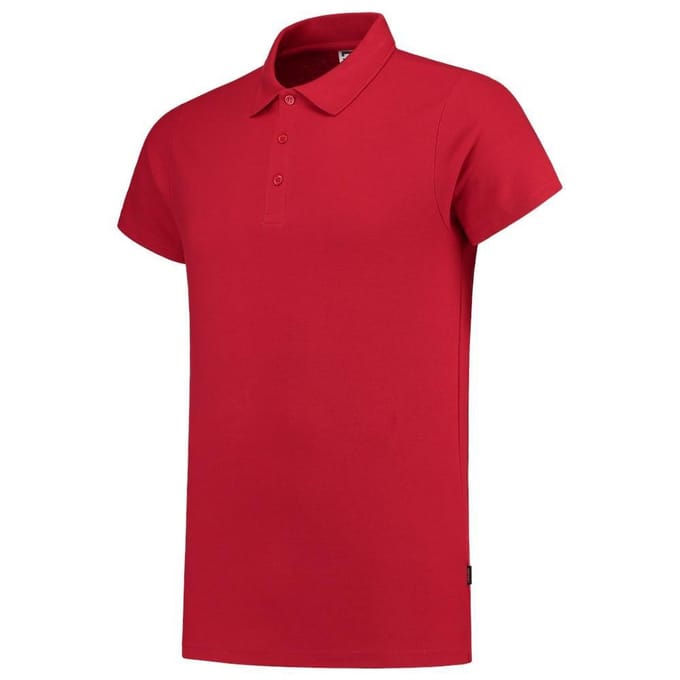 Tricorp Poloshirt fitted - Casual - 201005 - Rood - maat 3XL