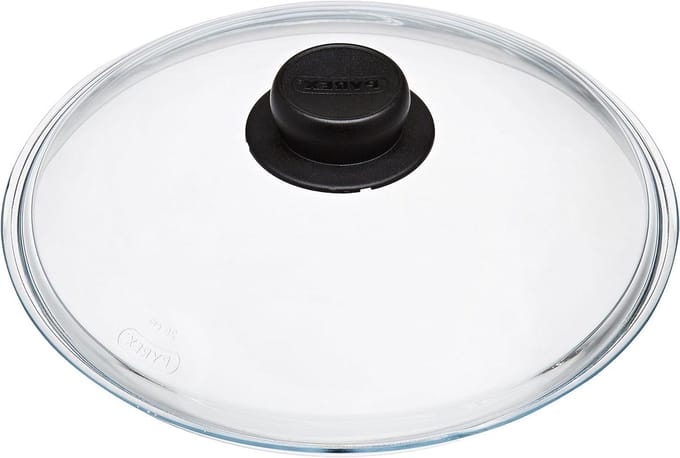 Glazen Deksel - Pan Deksel - Koken en Bakken - Hittebestendig Glas - 26 cm - Transparant