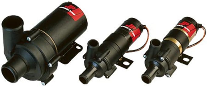 Johnson circulatiepomp, 12V. vergrootglas, 16 mm