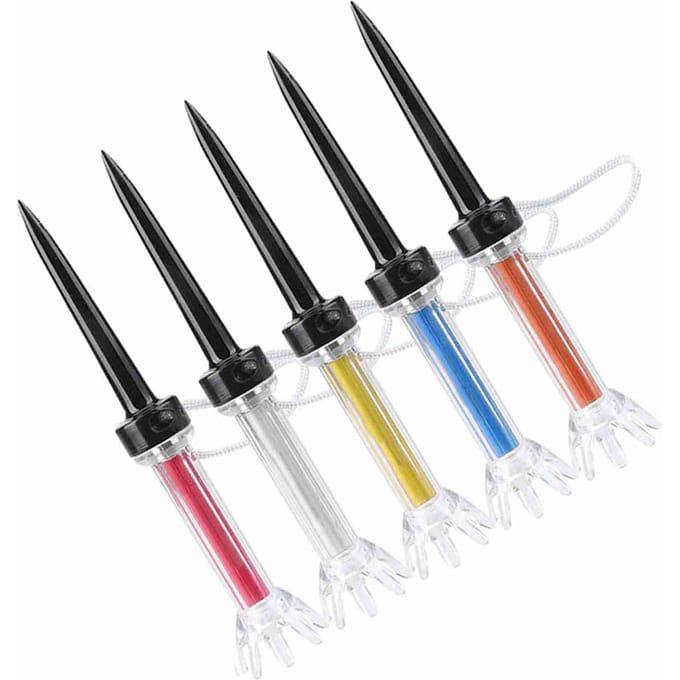 5 Stuks 90mm 79mm Duurzaam Flexibel Magnetisch Plastic Golf Tee Trainings Oefen Tool Accessoire 79mm